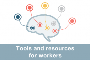 Tools and resources for workers icon