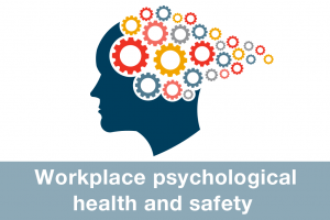 Workplace psychological health and safety icon