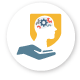 Psychologically safe leadership icon